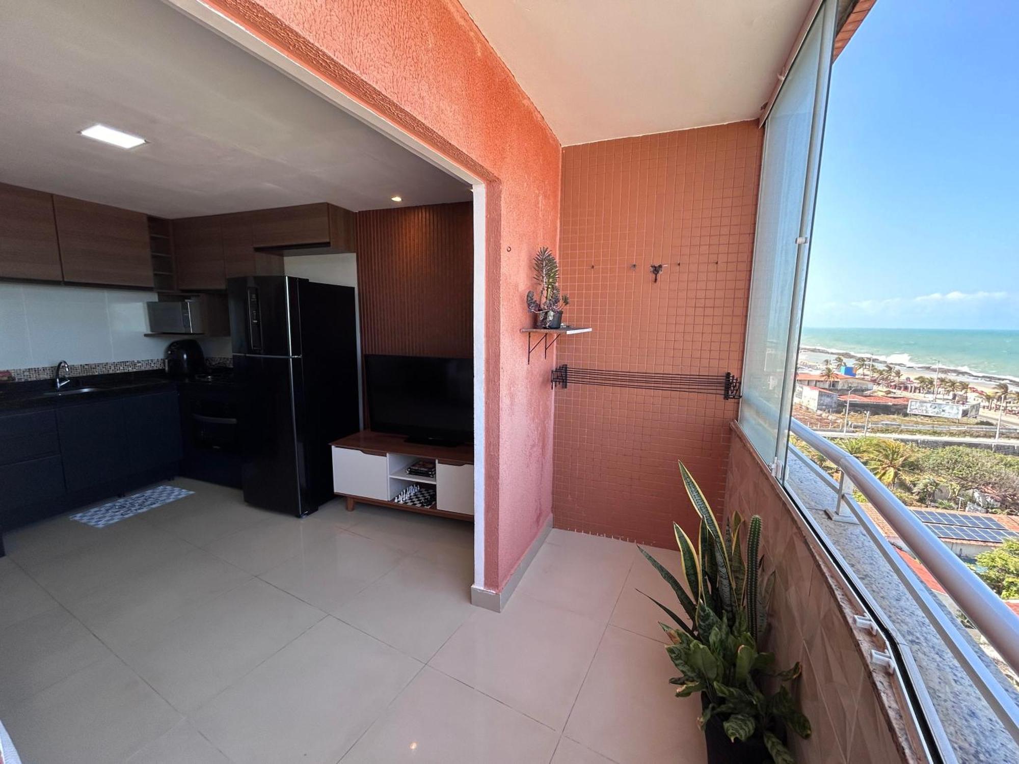 Apartamento Flat A Beira-mar Com Vista A Do Meio *