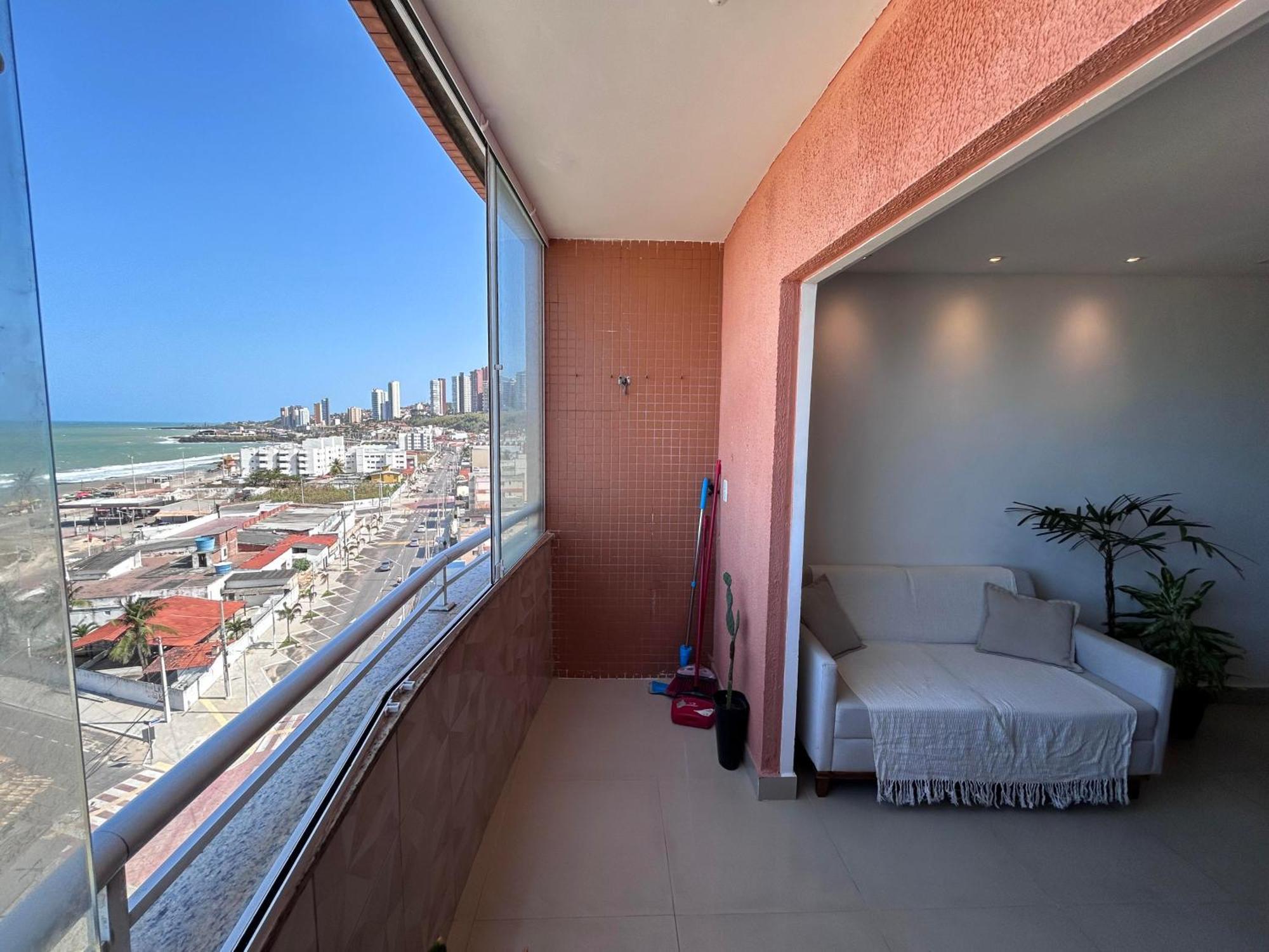 Flat A Beira-mar Com Vista A Do Meio Apartamento Natal